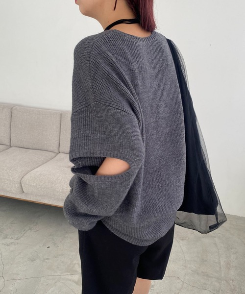 「CAPRICIEUX LE'MAGE」 長袖ニット FREE ベージュ レディース_画像3