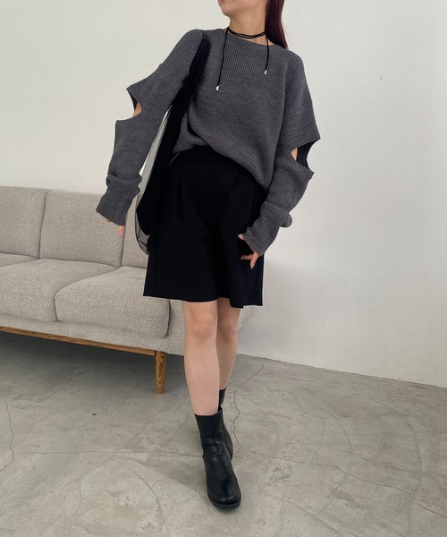 「CAPRICIEUX LE'MAGE」 長袖ニット FREE ベージュ レディース_画像5