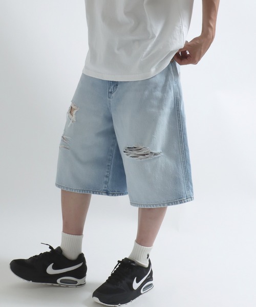 新品未使用 タップウォーターx Wrangler デニムショーツ サイズ M Wrangler ジーンズ Wrangler(ラングラー)DENIM SHORTS