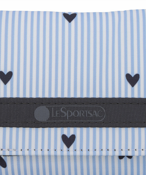 レスポートサック　財布　フレッシュブラックハーツ LeSportsac 財布 REESE WALLET フレッシュブラックハーツ