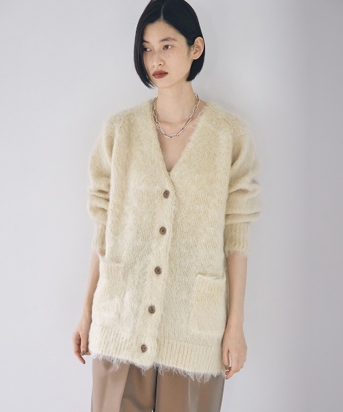todayful ニットカーディガン TODAYFUL 「TODAYFUL」 ニットカーディガン FREE キナリ レディース
