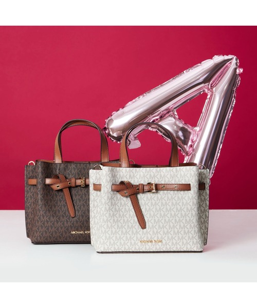 MICHAEL KORS ブラウン2WAYバッグ MICHAEL KORS 「MICHAEL KORS」 2WAYバッグ FREE ブラウン