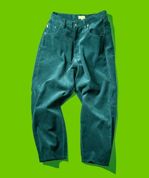 HUF（ハフ） コーデュロイパンツ 36inch ダークグリーン メンズ