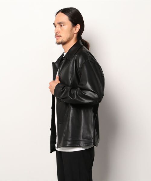 レザージャケット BEAUTY&YOUTH UNITED ARROWS BEAUTY＆YOUTH UNITED ARROWS ジャケット X-LARGE ブラック メンズ