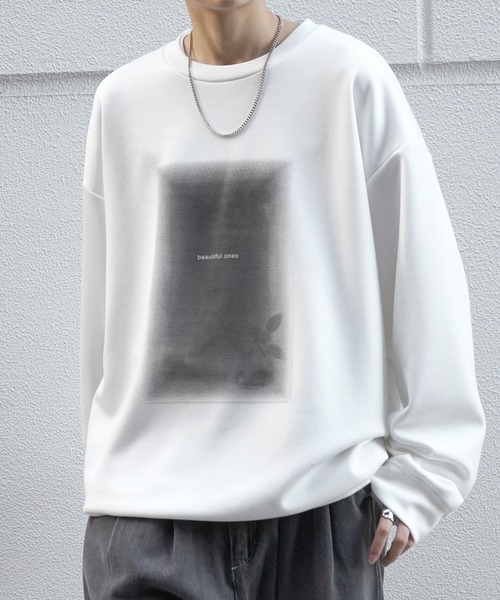 「Confirm」 長(zhǎng)袖Tシャツ M グレー系その他 メンズ
