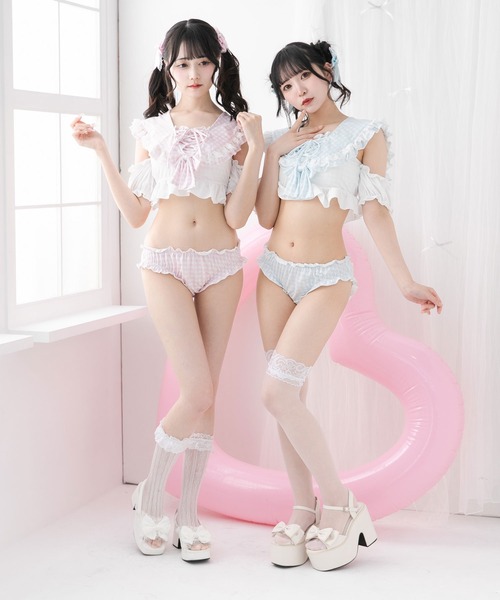 Dear my Love 水着 ピンク DearMyLoveの水着特集♡｜レディースファッション通販 夢展望
