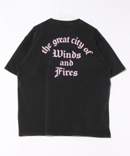 tシャツ 「UNIVERSAL OVERALL」LGBCPTT CHEMCIALWASH U2523211 レディース UNIVERSAL OVERALL tシャツ 「別注」UNIVERSAL / ロゴTシャツ