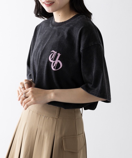 tシャツ 「UNIVERSAL OVERALL」LGBCPTT CHEMCIALWASH U2523211 レディース UNIVERSAL OVERALL tシャツ 「UNIVERSAL OVERALL」LGBCPTT