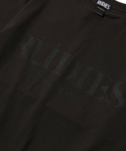 「RUDIE'S」 半袖Tシャツ L ブラック メンズ