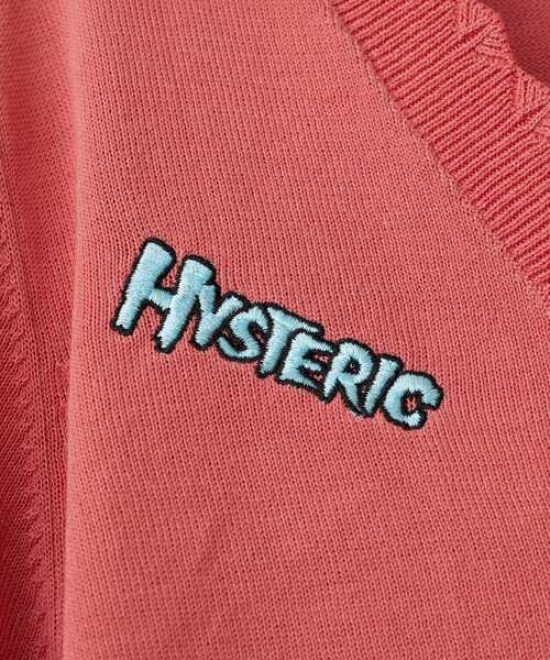HYSTERIC GLAMOUR 「HYSTERIC GLAMOUR」 ニットカーディガン