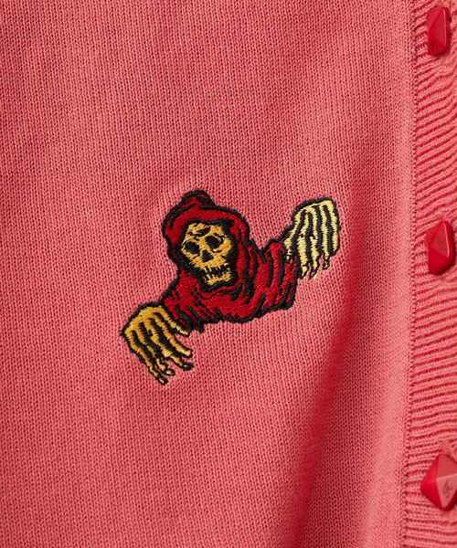 HYSTERIC GLAMOUR 「HYSTERIC GLAMOUR」 ニットカーディガン