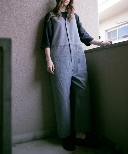 RNA-N（アールエヌエーエヌ） サロペット オーバーオール O0743 リネン