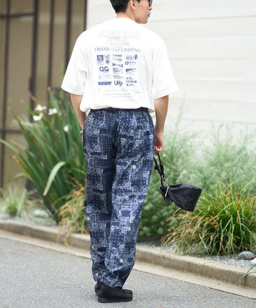 CIAOPANIC TYPY パンツ アフリカンバティックヴィンテージ柄