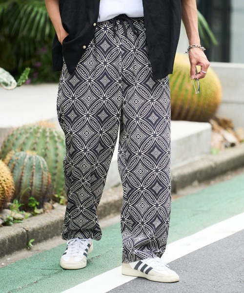 cardo fabrica アフリカンバティックテーパードイージーパンツ お値下↓cardo fabrica アフリカンバティックテーパードイージー