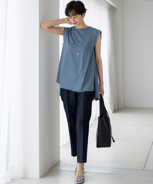 AMERI◇セットアップ/S/レーヨン/GRY/無地/01220530290 セール