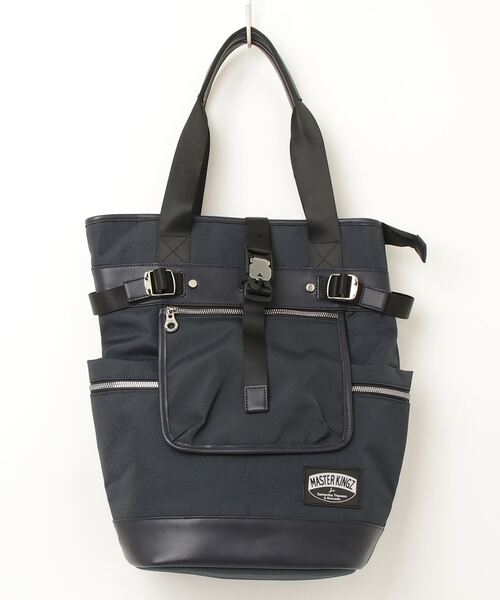 ネイビー トートバッグ ポーチセット 倉敷帆布 キタモト トートバッグ ネイビー : ブライトライフ