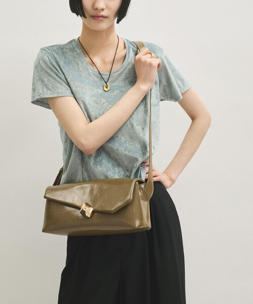 ADAM ET ROPE ハンドバッグ(ショルダーバッグ) SALON adam et rope' ショルダーバッグ バッグ レザーボックス
