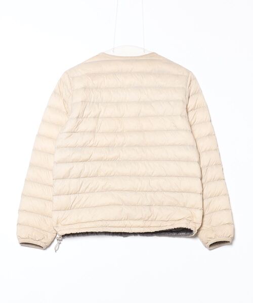 Danton 「DANTON」 刺繍ダウンジャケット 36 ベージュ