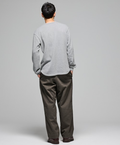 KRIFF MAYER（クリフメイヤー） tシャツ ハニカムワッフルヘンリーロン
