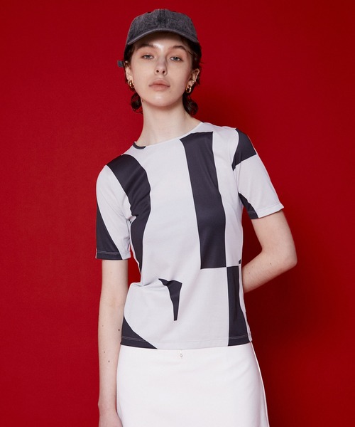 「MAISON SPECIAL」 半袖Tシャツ FREE アイボリー レディース