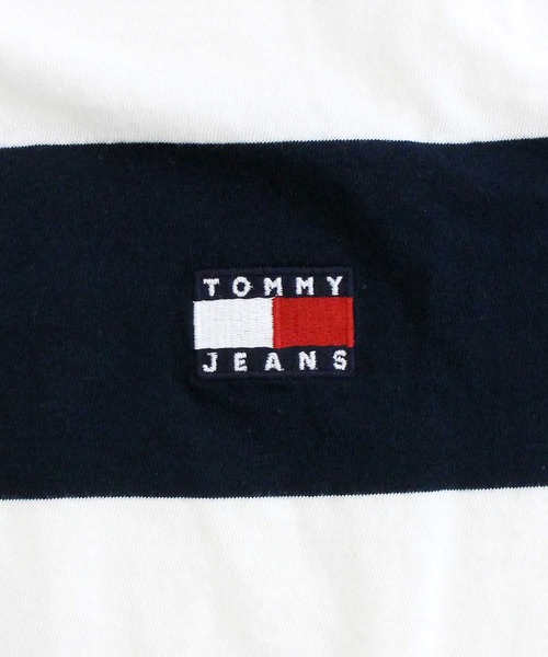 トミー ヒルフィガー TJMボールドボーダーリンガーネックTシャツ TOMMY HILFIGER tシャツ TJM ボールドボーダーリンガーネックT