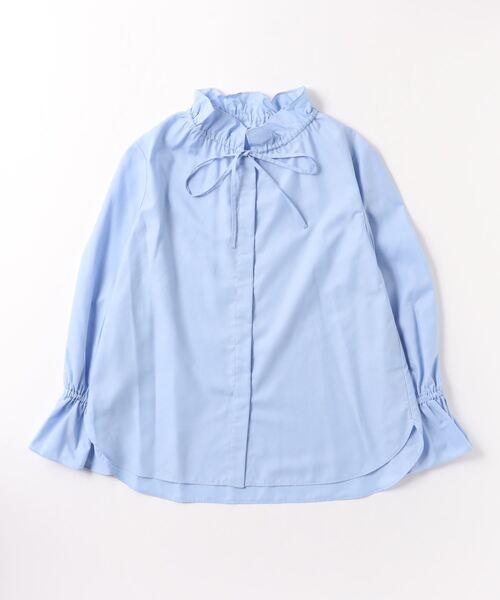 「UNITED ARROWS」 長袖ブラウス FREE ライトブルー レディース