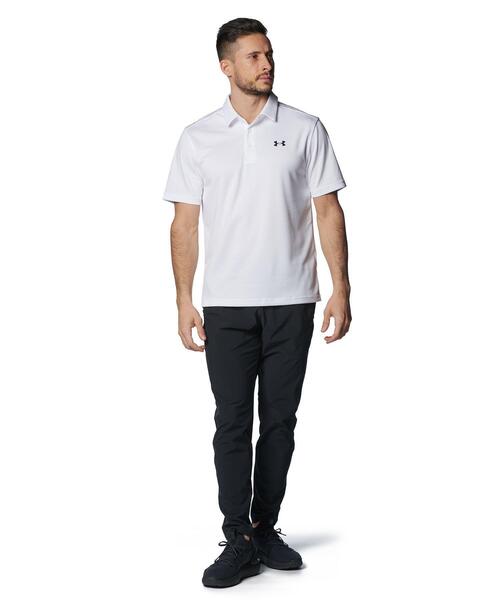 【大きいサイズ】 UNDER ARMOUR ブラック ポロシャツ（半袖） 大きいサイズ】 UNDER ARMOUR ブラックポロシャツ（半袖）