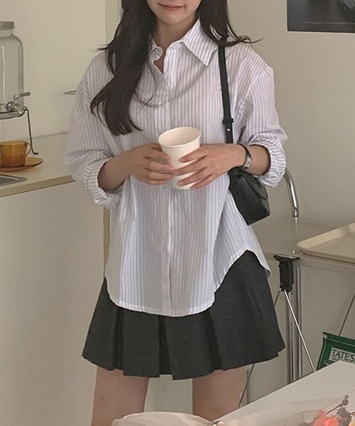 「DAY CLOSET」 長袖シャツ X-LARGE ブラック レディース