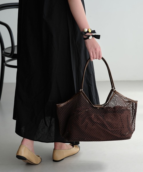 みぃー⭐︎ TOCCA メッシュトートバッグ ZAKKA-BOX（ザッカボックス） トートバッグ メッシュトートバッグ