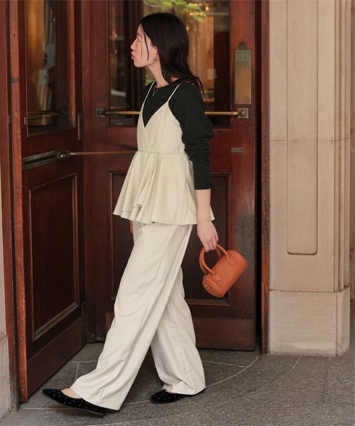 titivate（ティティベイト） オールインワン ペプラムキャミソール