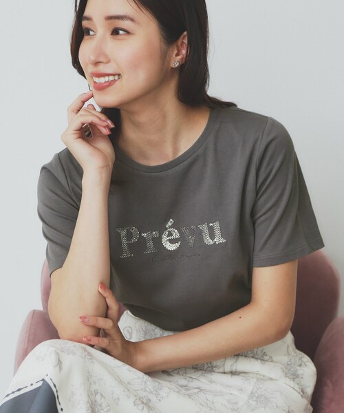 index（インデックス） tシャツ スパンコール刺繍ロゴTシャツ「洗濯機 