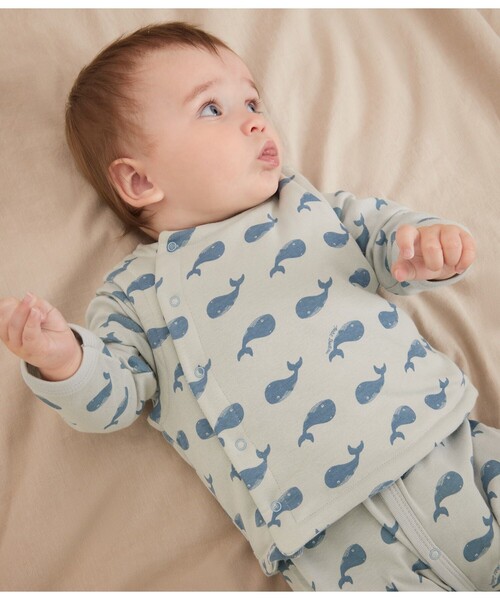 PETIT BATEAU（プチバトー） ベスト リバーシブルベスト キッズ 子供服