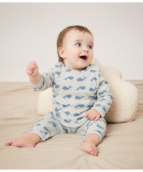 PETIT BATEAU（プチバトー） ベスト リバーシブルベスト キッズ 子供服