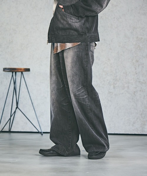 BAYFLOW（ベイフロー） ジーンズ 「セットアップ可」イージーワイド