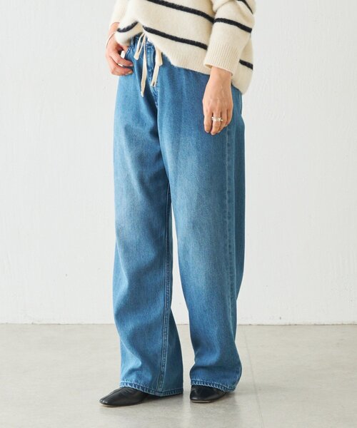 BEARDSLEY ジーンズ デニム デニムパンツ ドロストストレート