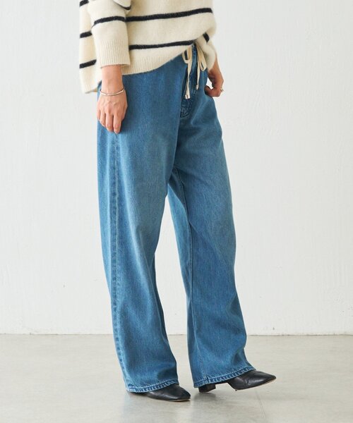 BEARDSLEY ジーンズ デニム デニムパンツ ドロストストレート