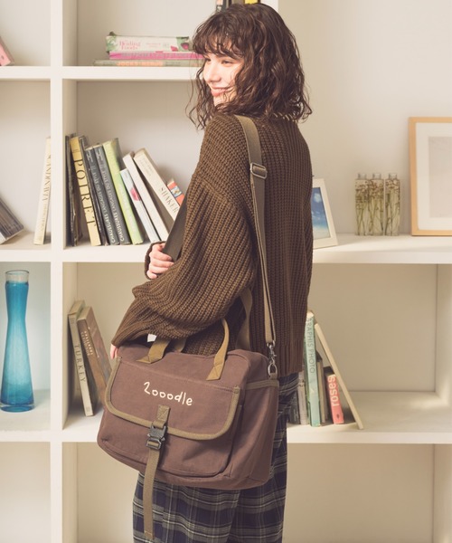 バッグ sssso Zooodle トートバッグ logo shoulder bag - ロゴショルダーバッグ