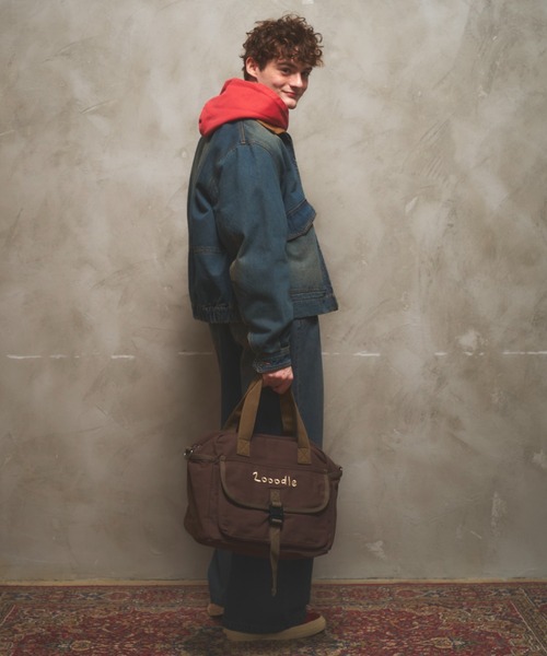 Zooodle ショルダーバッグ Logo shoulder bag - 3wayロゴショルダー