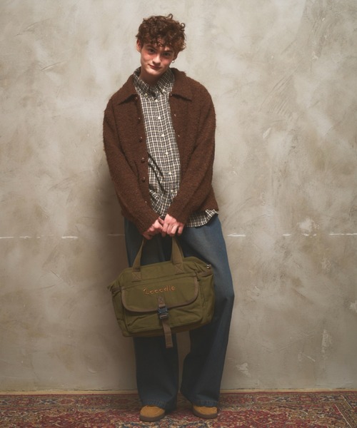 Zooodle トートバッグ Logo shoulder bag - ロゴショルダーバッグ