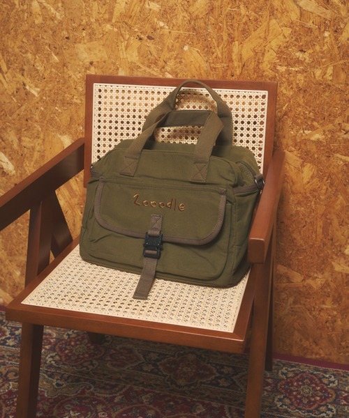Zooodle トートバッグ Logo shoulder bag - ロゴショルダーバッグ