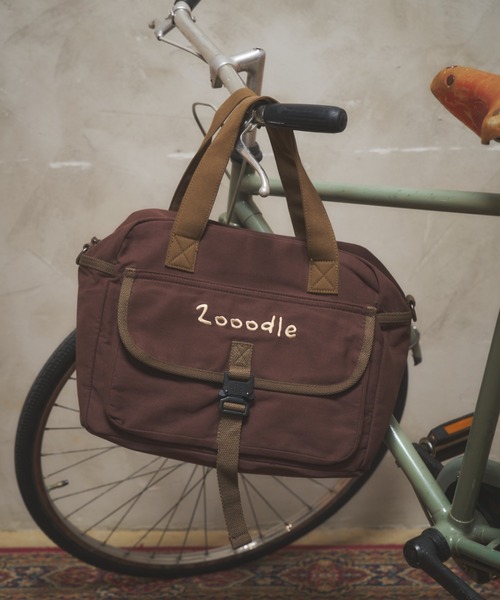 Zooodle トートバッグ Logo shoulder bag - ロゴショルダーバッグ