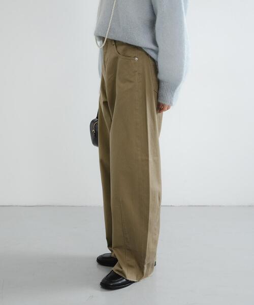URBAN RESEARCH（アーバンリサーチ） パンツ コットンサテンカットオフ