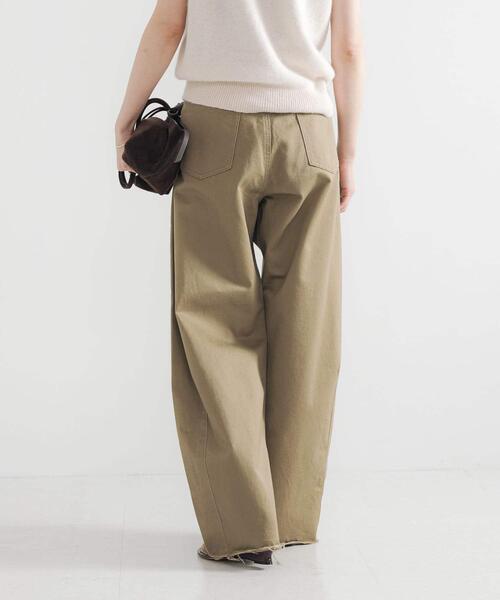 URBAN RESEARCH（アーバンリサーチ） パンツ コットンサテンカットオフ