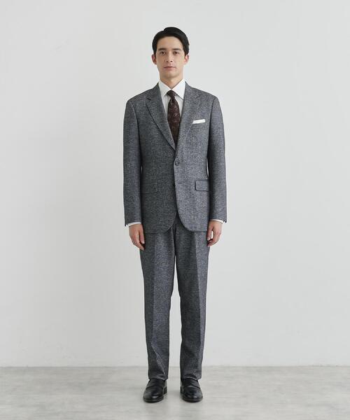 TAKEO KIKUCHI（タケオキクチ） スラックス 尾州織 シルクネップ