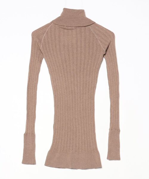 「tumugu」 タートルネックニット M グレー レディース_画像2