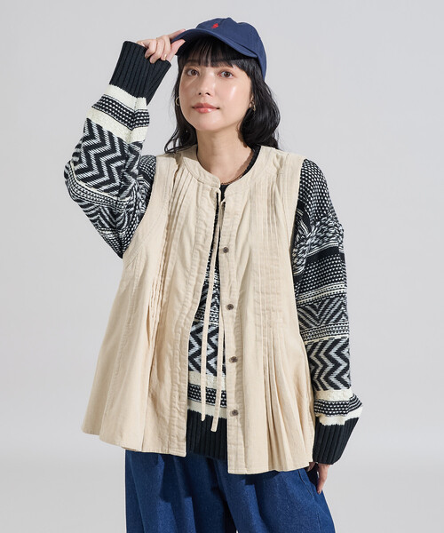 FREAK'S STORE（フリークスストア） ベスト ジレ コーデュロイ