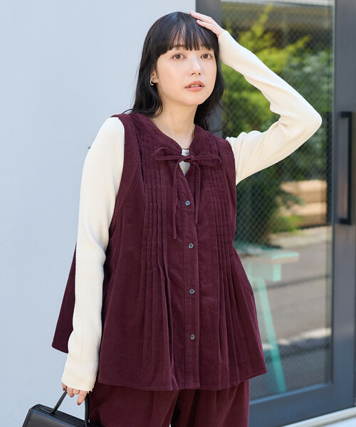 FREAK'S STORE（フリークスストア） ベスト ジレ コーデュロイ