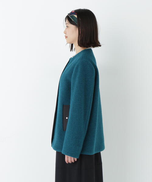 human woman（ヒューマンウーマン） ブルゾン アウター スライバー