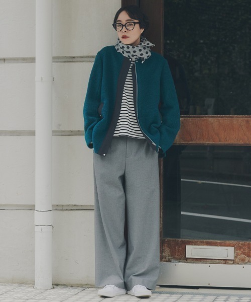 human woman（ヒューマンウーマン） ブルゾン アウター スライバー