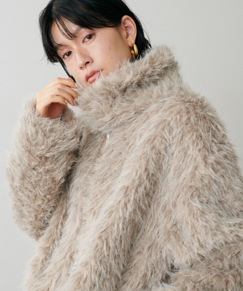 LARUTA（ラルータ） ブルゾン アウター 「LARUTA」2WAYネックファー